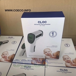 Immagine di TERMOMETRO IR TERMOSCANNER CLOC SK-T008 CE FDA
