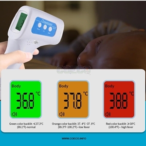 Immagine di TERMOMETRO AD INFRAROSSI CONTACTLESS BERRCOM JXB-178 CE