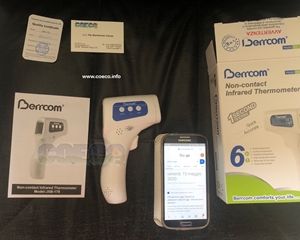 Immagine di TERMOMETRO AD INFRAROSSI CONTACTLESS BERRCOM JXB-178 CE