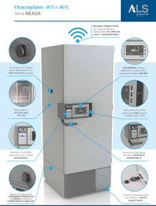 Immagine di Ultracongelatori -40°C e -86°C ANGELANTONI Serie NEXUS